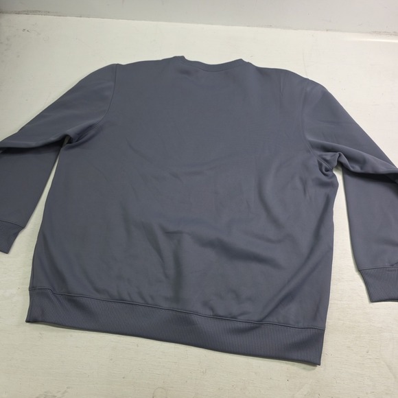 LA Tech Louisiana Bulldogs NCAA Adidas Climawarm Crewneck Sweatshirt Mens Sz 2XL - Picture 6 of 9